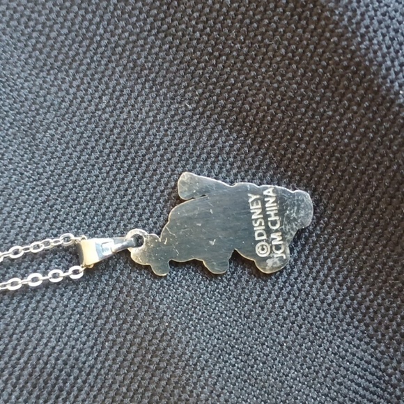 Disney JCM Frozen Olaf the Snowman 16" necklace in silvertone - Picture 2 of 2